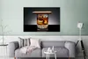 MuchoWow® - Leinwandbilder - Whiskey - Zigarre - Glas, Produktbild-Vorschau 2