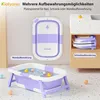 Faltbare Babybadewanne mit Temperaturanzeige & rutschfestem Produktbild-Vorschau 3