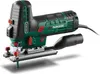 A studio shot of a green and black jigsaw. Produktbild-Vorschau
