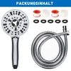Dusche, Einstellbarer Wasserspar Duschkopf, Handbrause mit Produktbild-Vorschau 4