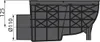 Alcadrain Universal-Regensinkkasten 300×155/110 mm Abgang Produktbild-Vorschau 7