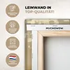 MuchoWow® - Leinwandbilder - Abstrakt - Gelb - Modern - Produktbild-Vorschau 3