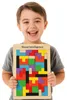 Tetris układanka puzzle drewniane klocki Montessori gra Podgląd zdjęcia produktu 10