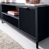 TV Lowboard in Indigo blau mit Rillenoptik 165 cm LAURO-161 Produktbild-Vorschau 2