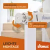 KIDIMAX® Treppenschutzgitter, weiß, 75-84cm Produktbild-Vorschau 4