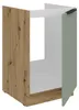 Küchen Spülenunterschrank 50 cm Küche ARIA Aquamarin ultra Produktbild-Vorschau 3