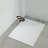 AQUALAVOS Duschwanne 120x90cm weiß SMC Rechteckig flach Produktbild-Vorschau 3