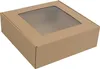 Quadratische Geschenkbox mit Sichtfenster 30x30x10 cm x2 Produktbild-Vorschau 5
