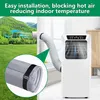Osłona na przewody klimatyzacyjne - 150x53 cm - Podgląd zdjęcia produktu 6