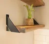 HEVVA - Regalhalter LICHTENBERG - 20 cm Tiefe, Schwarz, 1 Produktbild-Vorschau 4