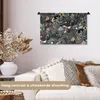 MuchoWow® Wandteppich Wandbehang Blumen - Vögel - Blätter Produktbild-Vorschau 2