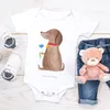 Mr. & Mrs. Panda Babybody Hund Blume 3. - 6. Monat - Produktbild-Vorschau 3