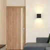 ZMH led nástěnné svítidlo 2 černé nástěnné svítidlo moderní Náhled obrázku produktu 7