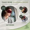OMNIRELEXX Schlafmaske für Frauen u. Herren – Atmungsaktive Produktbild-Vorschau 7