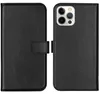 Funda de Cuero Auténtico tipo Libro para Apple iPhone 12 Vista previa de la imagen del producto 1