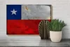 Holzschild Flagge Chiles 30x20cm Flag of Chile Rost Produktbild-Vorschau 4