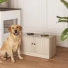 PawHut Hundenapf erhöht Futternapf mit Produktbild-Vorschau 2