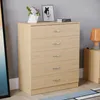 Commode 5 tiroirs Riano – Meuble rangement chambre en pin à Voir les images du produit 2
