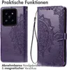 imoshion Mandala Klapphülle Xiaomi 14T - Violett Produktbild-Vorschau 2
