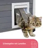 Kerbl Katzenhaus Rustica Katzenhütte Holz wei¤/grau Anteprima dell’immagine prodotto 4