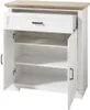 JASMIN Schuhschrank Pinie hell / Eiche Produktbild-Vorschau 2