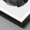 Gerahmtes Poster - Schwarzer Rahmen - Abstraktion Schwarz Produktbild-Vorschau 2