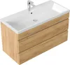 Badmöbel Waschplatz "Fellini 100" Eiche Gold Produktbild-Vorschau 1
