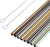 H&S 8x Edelstahl Strohhalm - 8 Strohhalme aus Edelstahl - Produktbild-Vorschau 3