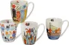 DUO | Pohár - Porcelánový pohár - 4 x 360 ml - Súprava 4 Náhľad obrázku produktu 3