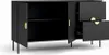 Cassettiera combinata MOSQURA - nero grafite Anteprima dell’immagine prodotto 2
