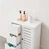 Relaxdays Badezimmerschrank, HxBxT: 80 x 60 x 30 cm, 3 Produktbild-Vorschau 2