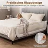 COSTWAY Sponda letto pieghevole, 80 x 60 cm, con Anteprima dell’immagine prodotto 6