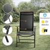 BigDean 2er Set Gartenstuhl Hochlehner klappbar bis 120kg Produktbild-Vorschau 5