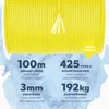 CampAir Paracord Seil aus reißfestem Nylon Produktbild-Vorschau 6