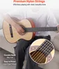 SucceBuy Konzertgitarre, 960 mm, Holz-Klassikgitarren-Set Produktbild-Vorschau 3