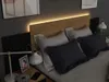 Letto con comodini integrati e 2 cassetti + LED - 140 x 190 Anteprima dell’immagine prodotto 4