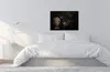 Leinwandbild Tiere 60 x 90 cm - Wandbild Löwe Schwarz Beige Produktbild-Vorschau 4