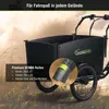 SachsenRAD E-Lastenrad T1, Flexible Transportbox mit Produktbild-Vorschau 14