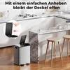 YASHE Tretmülleimer RB2-20, 40 L, 2 x 20 L, Edelstahl Produktbild-Vorschau 2