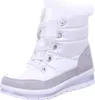 A single white and gray boot is shown against a white background. Produktbild-Vorschau