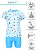 Aquarti Baby Jungen Bade-Set Zweiteiliger Kinder Badeanzug Produktbild-Vorschau 2