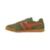 Gola Herrier Suede khaki orang sportlicher Schnürer Grün in Produktbild-Vorschau 39