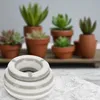 LS-LebenStil XL Sturm-Aschenbecher 14x9cm Maritim Grau Weiß Produktbild-Vorschau 7