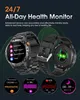 Smartwatch Blutzuckerüberwachung, 1,43" AMOLED Fitness Produktbild-Vorschau 4