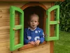 AXI Spielhaus Milan aus  Holz | Outdoor Kinderspielhaus mit Produktbild-Vorschau 7
