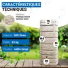 Cuve SLIM STONE - Sable - 500 Litres Voir les images du produit 3