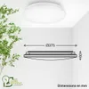 Briloner ELIPSO A Plafonnier LED, CEE A source lumineuse*, Voir les images du produit 5