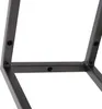 A close-up view of the metal frame of a table, showing connection points and holes for assembly. Produktbild-Vorschau