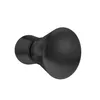A black doorknob on a white background. Produktbild-Vorschau