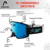 A diagram of ski goggles with labels pointing out features. Anteprima dell’immagine prodotto